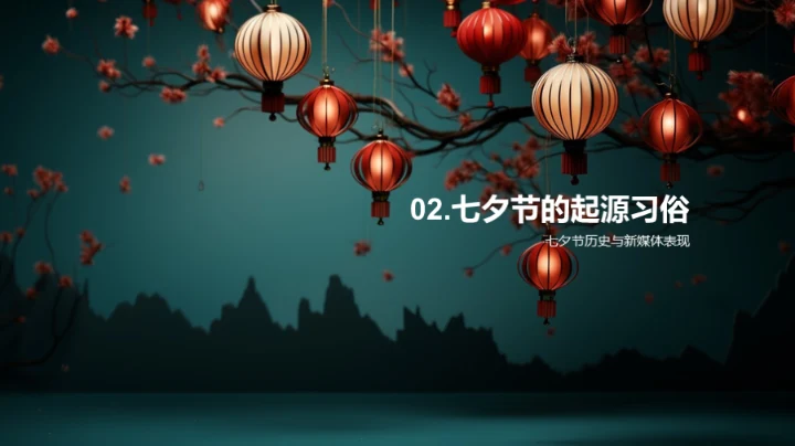 七夕新媒体情感创作