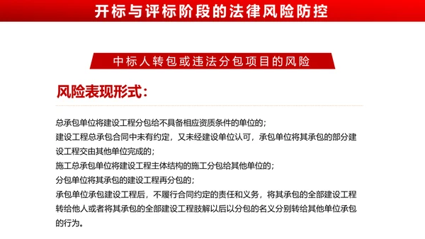 违反招标投标法规_法律责任知识科普PPT
