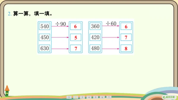 人教版数学四年级上册6.1 口算除法课件(共20张PPT)