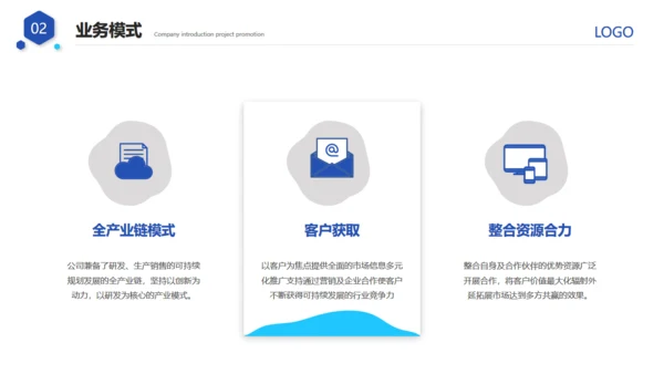 大气的公司介绍宣传通用PPT模板