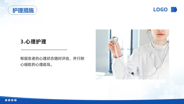 蓝色简约压疮的护理培训PPT模板宣传PPT动态PPT