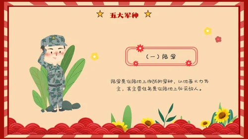 幼儿园建军节童心筑梦献礼八一建军节复古红色