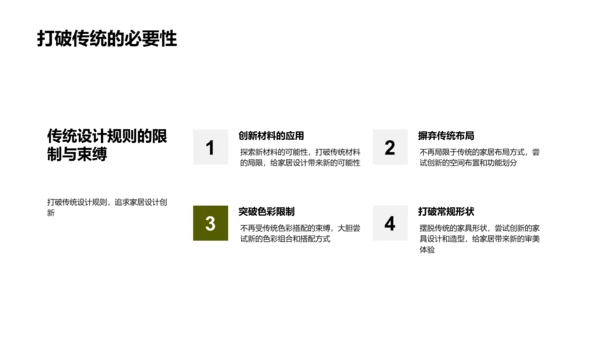 家居设计创新实践PPT模板