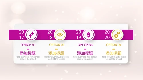 粉色气球员工生日会快乐电子相册动态PPT模板
