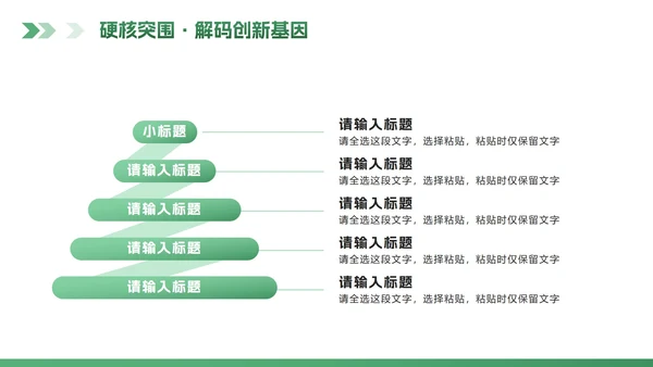 绿色科技风流体创新创业计划书PPT模板