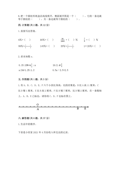 小升初数学期末测试卷参考答案.docx