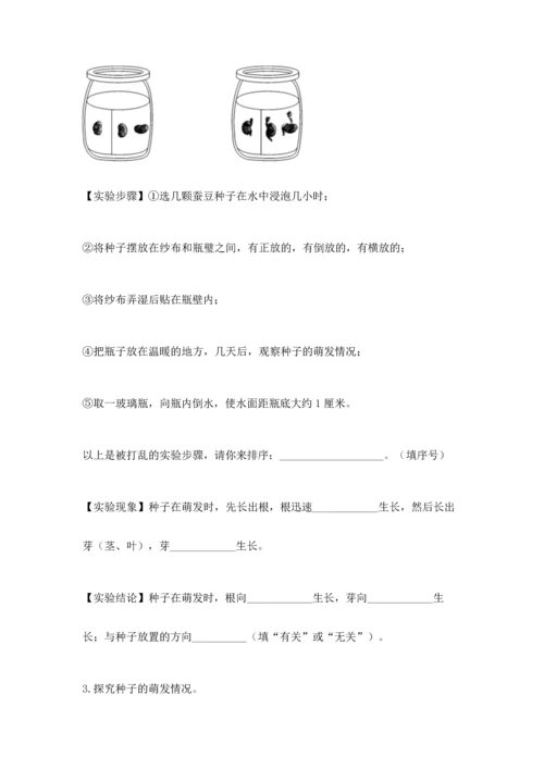 苏教版科学四年级下册 期末测试卷含答案下载.docx