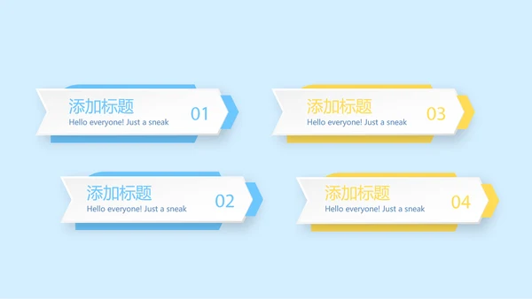 蓝色医疗牙科口腔健康动态PPT
