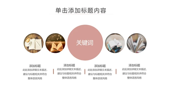 唯美清新全民阅读读书分享好书推荐PPT模板