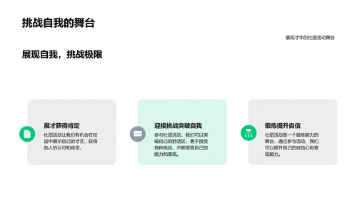 社团活动价值解析