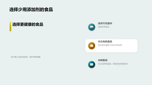 食品安全：了解食品添加剂