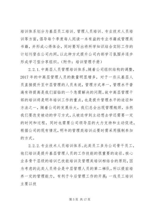 人力资源部某年度部门工作计划.docx