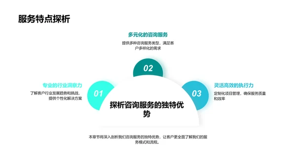 咨询业务年度报告PPT模板