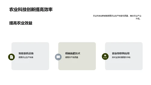 农业科技革新