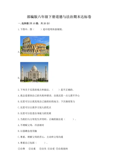 部编版六年级下册道德与法治期末达标卷（模拟题）word版.docx