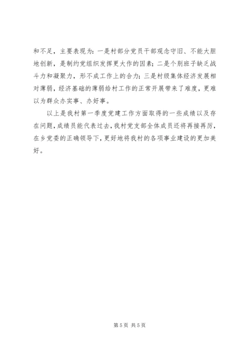 村党支部党建工作汇报.docx