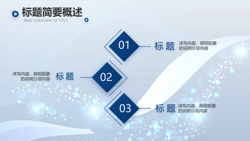 蓝色路演创新商业计划书商务PPT
