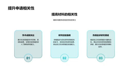 升学简历制作指导PPT模板