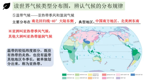 3.4世界的气候 2023-2024学年七年级地理上册同步精品课件（人教版）（共51张ppt)