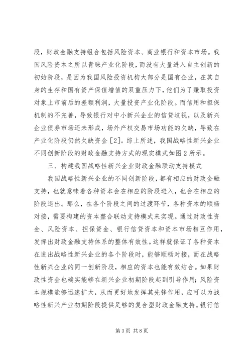 企业财政金融支持模式分析.docx