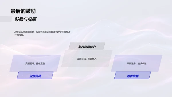 管理学基础讲座PPT模板