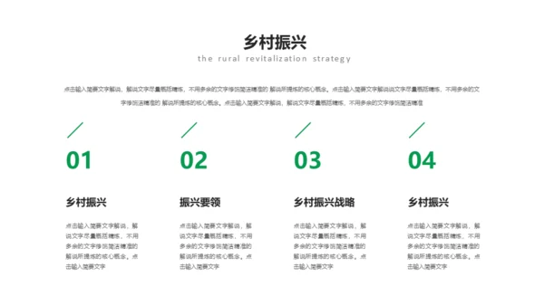 建设新时代美丽新农村通用PPT模板