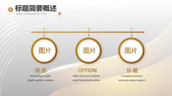 金色大气商业融资计划书PPT