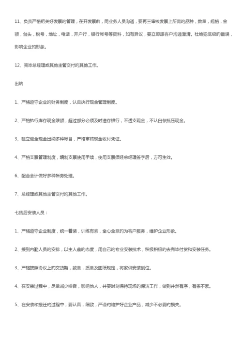 销售公司管理规章制度.docx