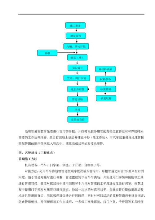 蒸汽热网地埋管道安装技术总结.docx