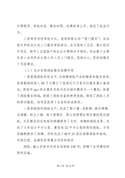 市规划管理局招商引资活动总结.docx