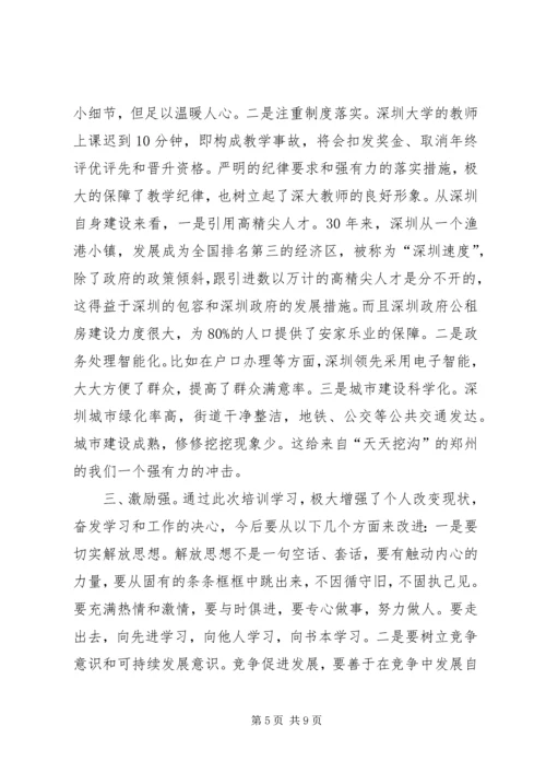 曲靖经开区战略性新兴产业与创新发展专题培训心得体会.docx