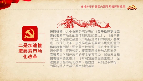 学习国内国际双循环战略发展新格局PPT经济格局