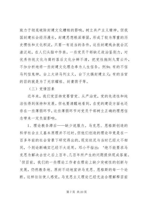 部分党员理想信念缺失的原因分析及对策建议5篇.docx