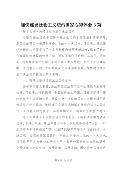 加快建设社会主义法治国家心得体会3篇 (4).docx