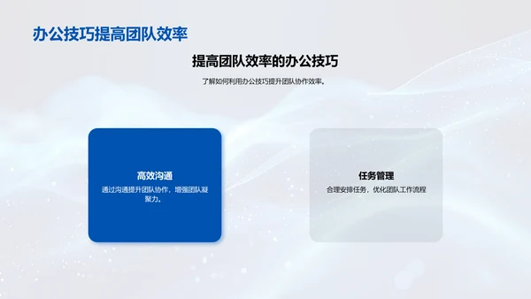 团队效率提升策略PPT模板