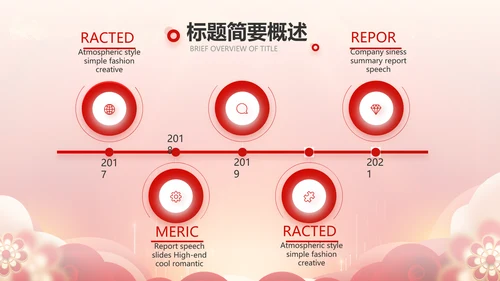 大气商务活动启动仪式会议开幕仪式PPT面