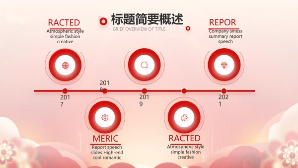 大气商务活动启动仪式会议开幕仪式PPT面