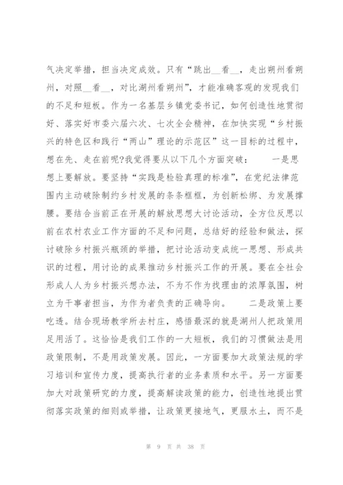 青春跟党走,助力乡村振兴实践报告2000字范文(通用10篇).docx