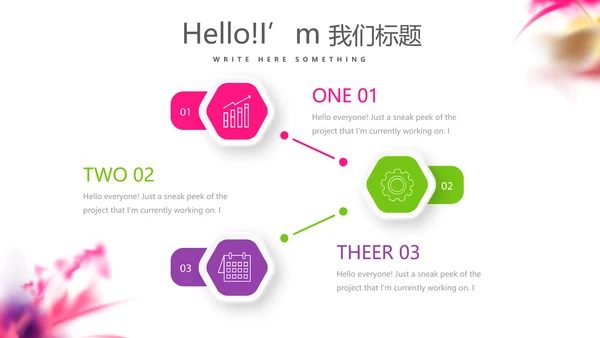 炫酷创意个性年终工作总结汇报商务通用PPT动态模板