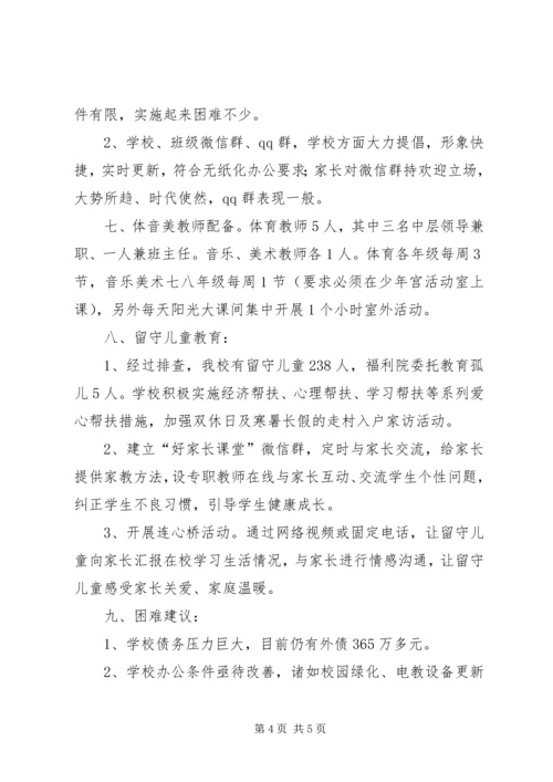 学校管理重点工作情况汇报.docx