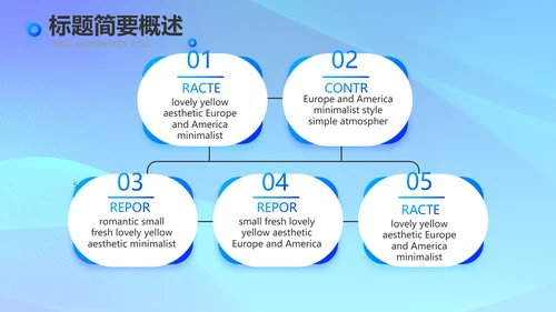 蓝色大气公司企业宣传简介介绍PPT
