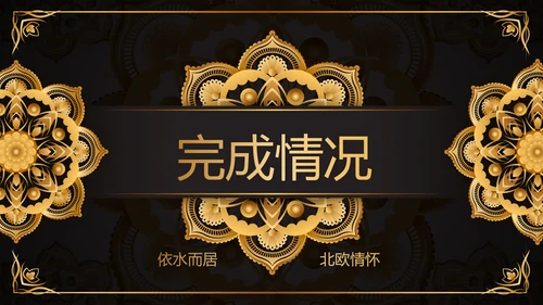 黑色高端大气房地产营销策划动态PPT