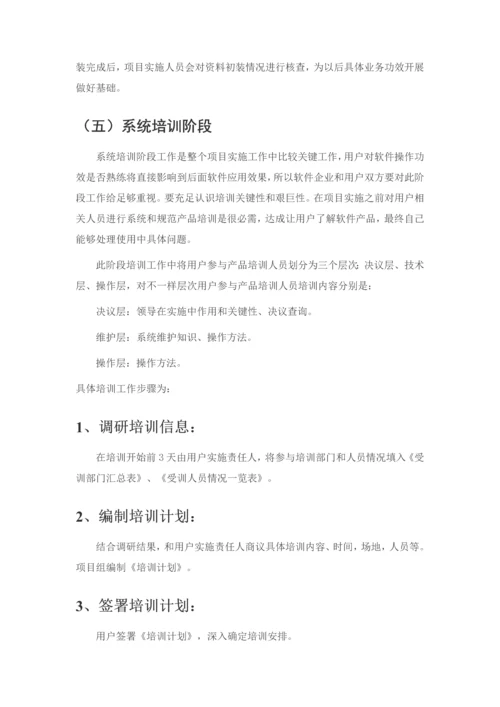 软件实施专项方案总结.docx