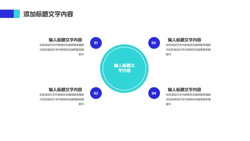 蓝色科技风运营工作述职报告PPT模板