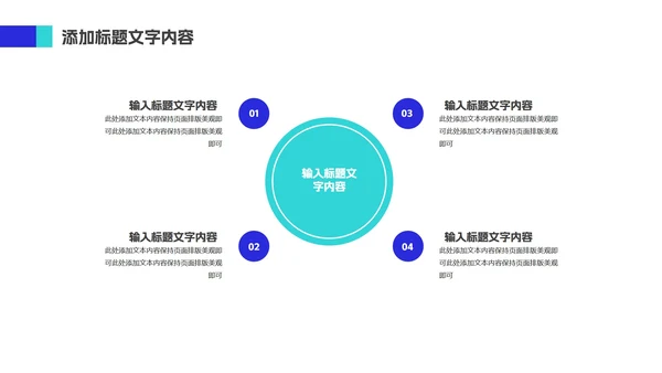 蓝色科技风运营工作述职报告PPT模板