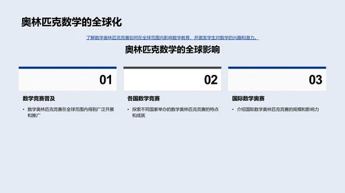 数学奥林匹克讲解PPT模板