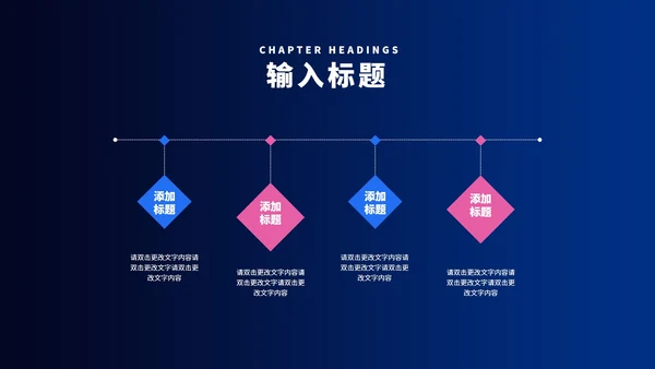 蓝色像素风都市工作总结汇报PPT模板