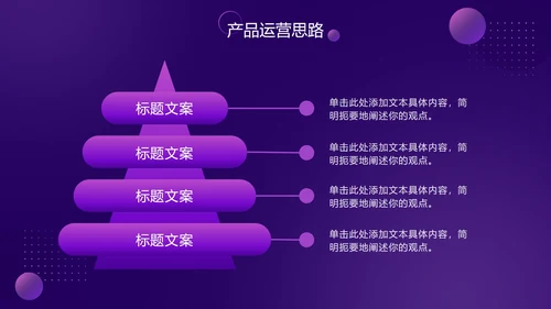 紫色渐变科技风星球PPT模板