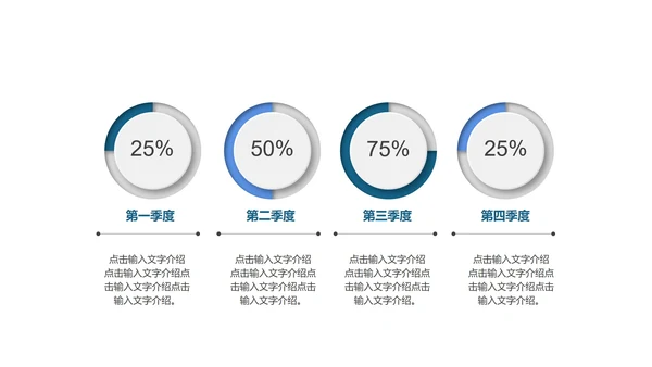 白色画册风年度职场工作述职总结汇报PPT模板