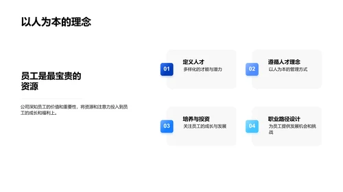 员工培养与福利报告PPT模板